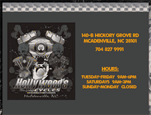 Tablet Screenshot of hollywoodscycles.com